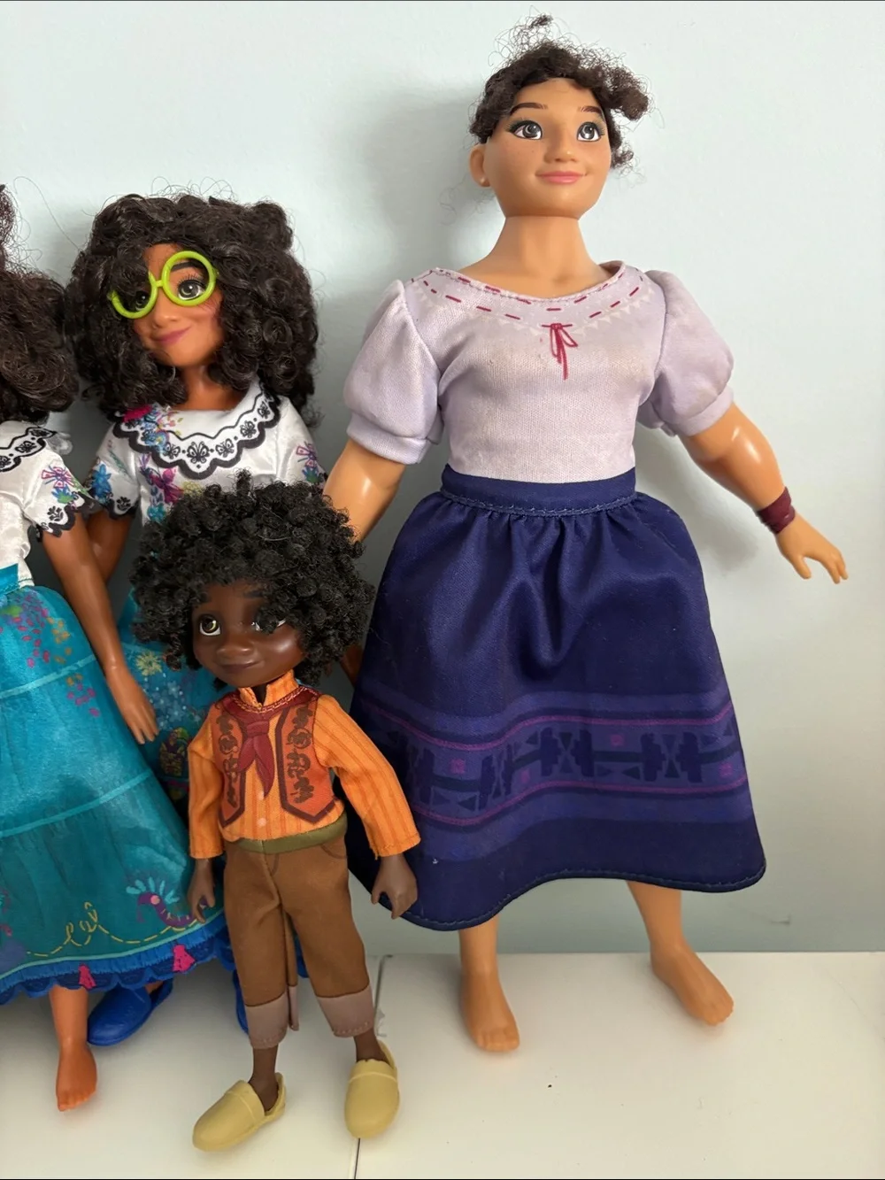 Disney Encanto dolls Mirabella, Isabella & Antonio